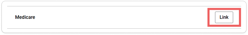 Link Medicare in myGov Screenshot of how to link Medicare in myGov