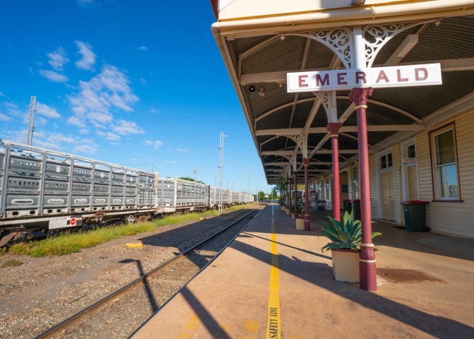 Emerald train station