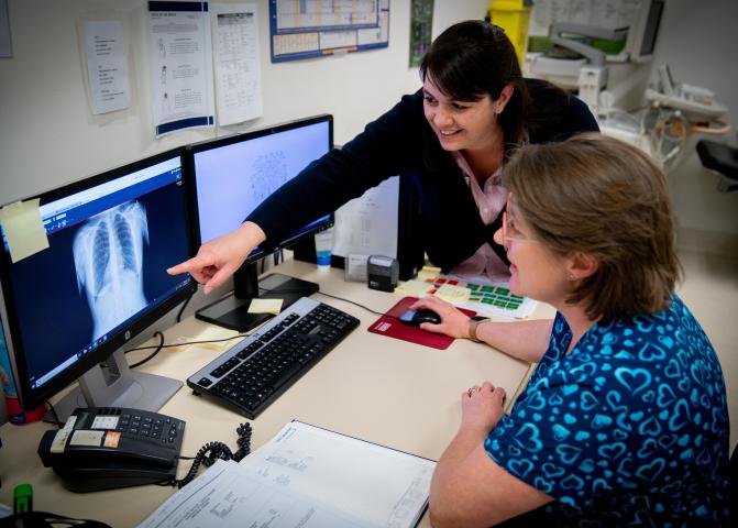 healthcare provider offering training and support