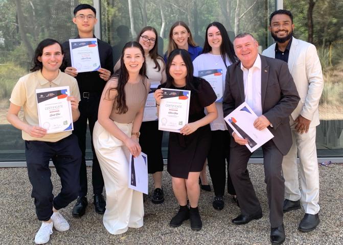 Group photo of ADHA Graduates in 2023