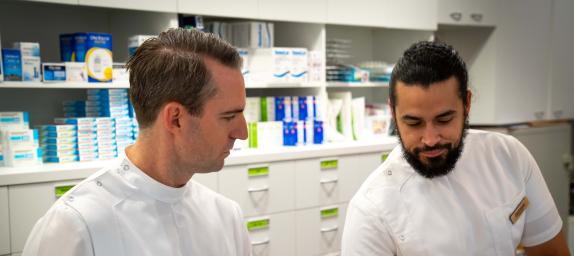 Photo: two pharmacists