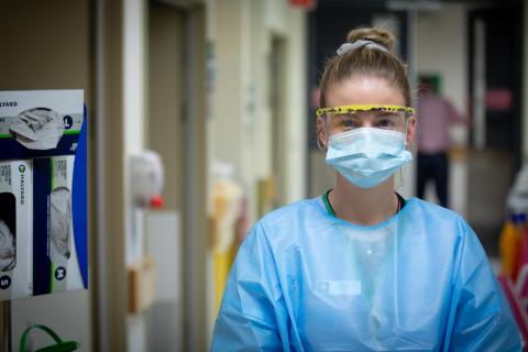 Nurse in PPE