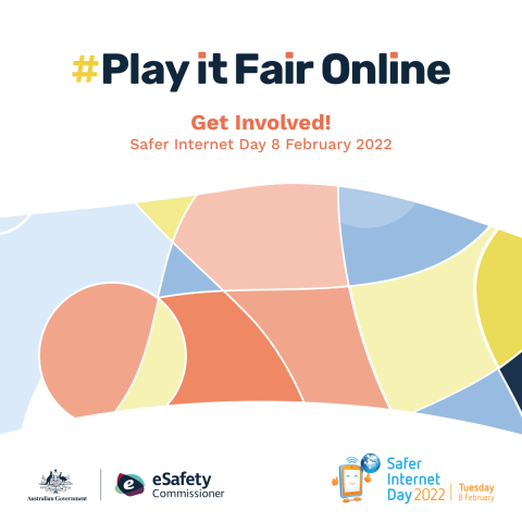 Graphic: Play it fair online - Safer Internet Day 2022