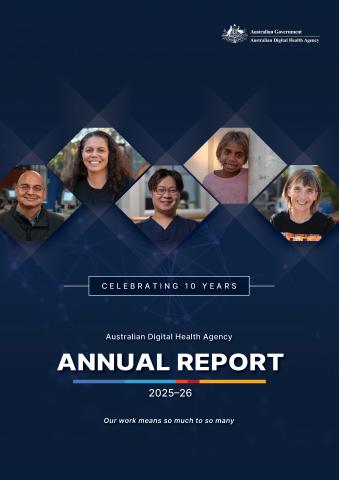 Cover page of the 2025–26 Annual Report