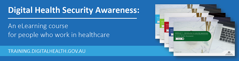 Digital Health Security Awareness banner