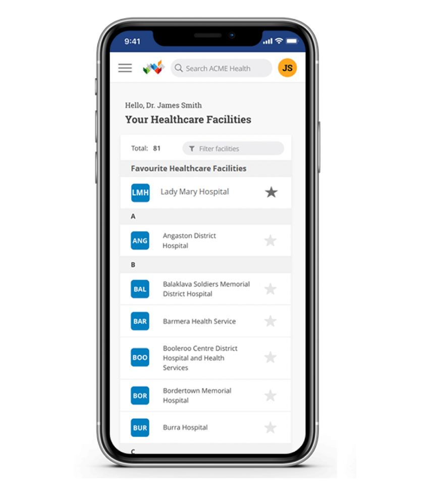 Healthcare Information Provider Service (HIPS) Australian Digital Health Agency