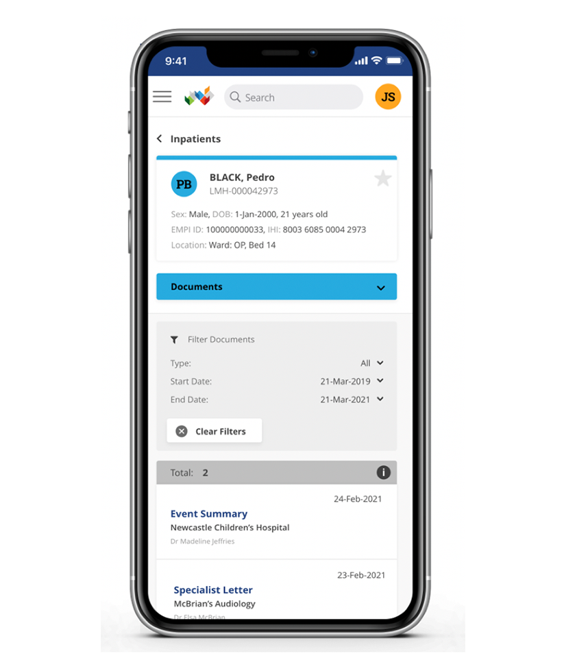 Healthcare Information Provider Service (HIPS) Australian Digital