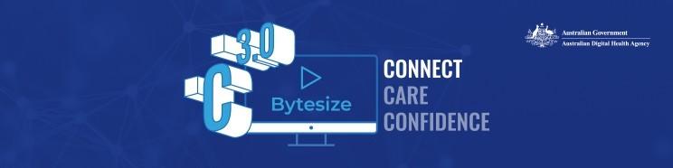 C3.0 Bytesize, Connect, Care, Confidence banner