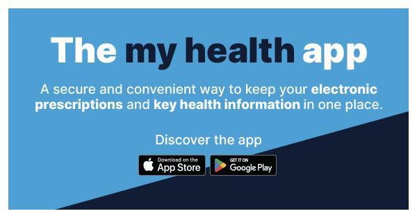 My Health App assets Email Banner