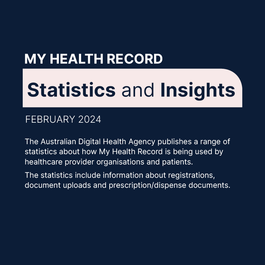 My Health Record Statistics Image 1 of 8