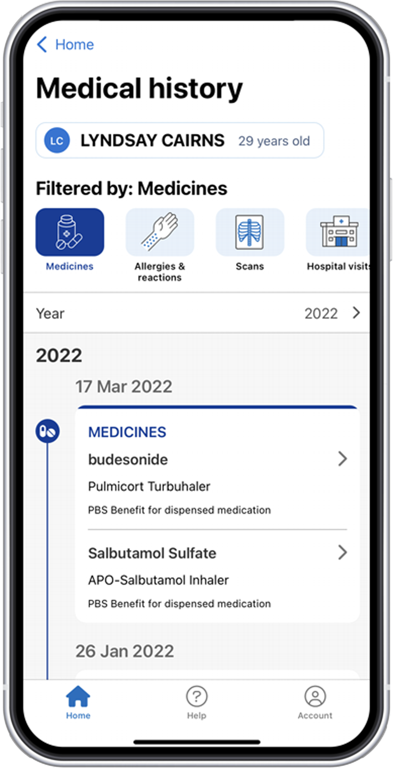 my health app medicines