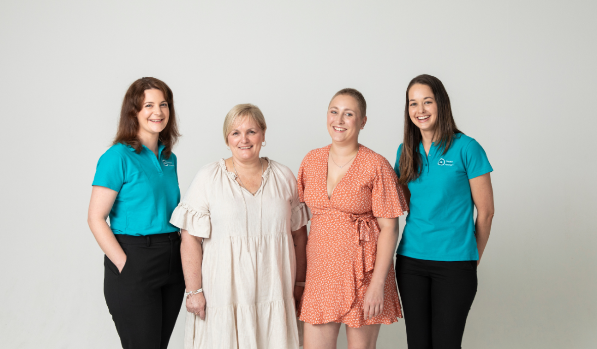 Four women from Ovarian Cancer Australia