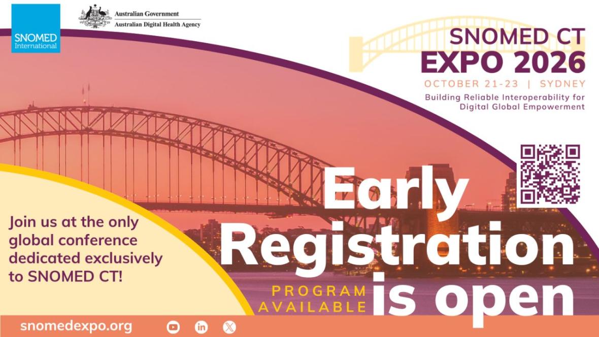 SNOMED CT EXPO early registration flyer